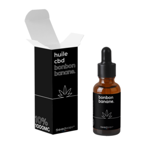 HUILE DE CBD 10%-1000MG SEEDWELL® BONBON BANANE