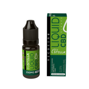E-liquide CBD nicotine : Menthe Stilla 250mg + NICOTINE 10MG/ML 5 LEAFS