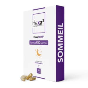 Capsules CBD Sommeil HexaSOM® 30 Caps Hexa3