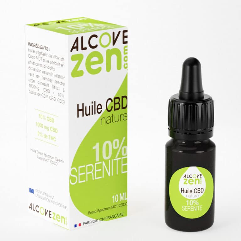huile cbd alcovezen 30% sérénité